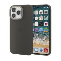 エレコム iPhone14 Pro Max ケース カバー シリコン 衝撃吸収 カメラ周リ保護 抗菌 ブラック メーカー在庫品 | コンプモト ヤフー店