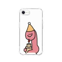 168cm ハイブリッドクリアケース for iPhone SE 3/SE 2/ 8/ 7 Pink Olly with ケ 目安在庫=△ | コンプモト ヤフー店