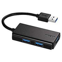 バッファロー BSH3U100U3BK USB3.0 バスパワー 3ポート ハブ ブラック 目安在庫=△ | コンプモト ヤフー店