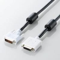 エレコム DVI アナログ延長ケーブル 2.0m CAC-DVIE20BK メーカー在庫品 | コンプモト ヤフー店