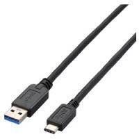 エレコム USB3.1ケーブル A-Cタイプ ノーマル 1m ブラック USB3-AC10BK メーカー在庫品 | コンプモト ヤフー店