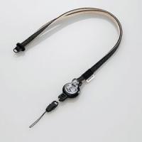 エレコム スマートフォン用 のびぃーるストラップ ブラック MPA-ST01BK メーカー在庫品 | コンプモト ヤフー店