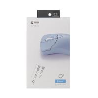 サンワサプライ 静音BluetoothブルーLEDマウス イオプラス(スカイブルー) メーカー在庫品 | コンプモト ヤフー店