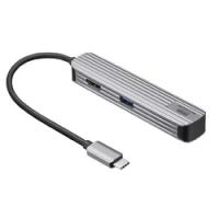 サンワサプライ USB-3TCHC5S USB Type-Cマルチ変換アダプタ(HDMI+カードリーダー付) 目安在庫=△ | コンプモト ヤフー店