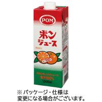 えひめ飲料 POM ポンジュース 1L 紙パック 1ケース(6本) 取り寄せ商品 | コンプモト ヤフー店