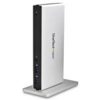 ＳｔａｒＴｅｃｈ．ｃｏｍ ドック/USB-A/2画面/HDMI &amp; DVI/VGA/5x USB/LAN/AUX/縦型 目安在庫=△ | いぃべあー ヤフー店