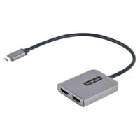 ＳｔａｒＴｅｃｈ．ｃｏｍ MSTハブ／USB-C - 2x HDMI／デュアル4K60Hz／長尺cbl／Windowsのみ 目安在庫=○ | いぃべあー ヤフー店