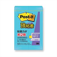 ３Ｍ Post-it ポストイット 強粘着 ふせん エレクトリックブルー 目安在庫=○ | いぃべあー ヤフー店