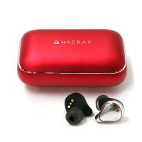 ＨＡＣＲＡＹ W1 True wireless earphones　Red 目安在庫=○ | いぃべあー ヤフー店