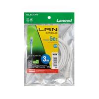 エレコム LANケーブル CAT5E 準拠 3m ホワイト LD-CTN WH3 目安在庫=△ | いぃべあー ヤフー店