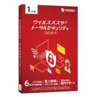 トレンドマイクロ ウイルスバスター トータルセキュリティ スタンダード 1年版 PKG(対応OS:WIN&amp;MAC) 目安在庫=○ | いぃべあー ヤフー店