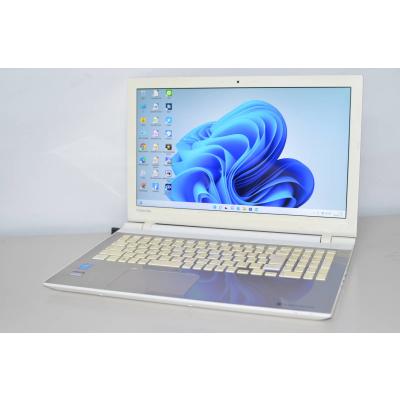 東芝ノートパソコン dynabook T55/NW/中古特価良品 dynabook t55 中古（ノートパソコン本体） | スマホ、タブレット