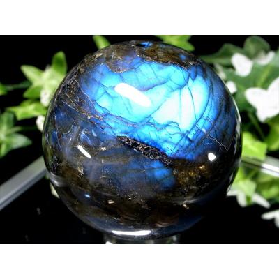 ラブラドライト 丸玉（腕時計、アクセサリー） | ファッション の