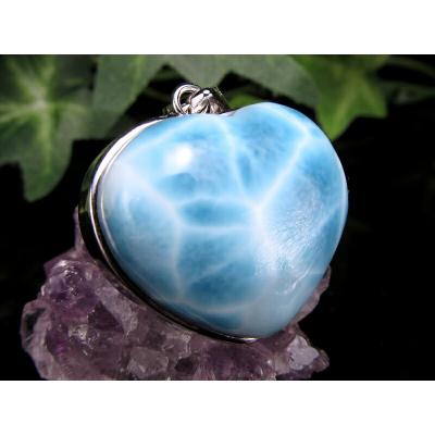 特別価格ピンクラリマー ハート レア ラリマー ペンダント 楽天市場】ラリマー ペンダントトップ ハート シルバー925 【1点限定