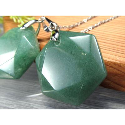 ☆限定NEW☆疲労回復✴︎癒しの石【アベンチュリン♢6面カット