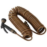 園芸用品 コイルホースNEXT セフティー3 [4977292635929] 15mブラウン SCHNT-15 藤原産業   メーカー直送 | コンパネ屋 Yahoo!ショップ