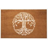 マット wash+dry [AB00452] K035B Tree of Life Brown 75 × 120 cm クリーンテックス メーカー直送 | コンパネ屋 Yahoo!ショップ