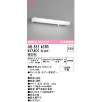 オーデリック　OB555107R　キッチンライト 非調光 LEDランプ 直管形LED 昼白色 コンセント付 £ | coordiroom ヤフー店
