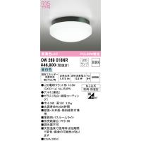 オーデリック　OW269016NR(ランプ別梱)　バスルームライト 非調光 LEDランプ 昼白色 防雨・防湿型 ブラック | coordiroom ヤフー店
