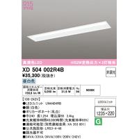オーデリック　XD504002R4B(LEDユニット別梱)　ベースライト □1235×220 非調光 LEDユニット交換型 昼白色 埋込型 | coordiroom ヤフー店