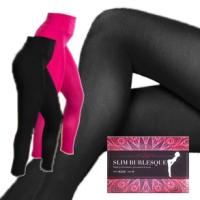 SLIM BURLESQUE スリムバーレスク Ｍサイズ ピンク送料無料3個セット/補正 着圧 レギンス ダイエット 美容 健康 | コスメジャパン