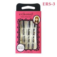Erikonail エリコネイル サロンセレクション Ers 10 全24枚 ストーンアート付6枚 チェック柄 ストーン 黒崎えり子 ネイルチップ つけ爪 メール便ok Cosmestreet 通販 Yahoo ショッピング
