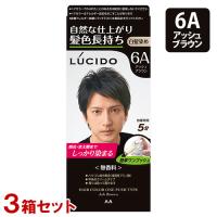 ルシード(LUCIDO) ワンプッシュケアカラー 6A アッシュブラウン×3個セット 白髪染めヘアカラー マンダム(mandom) | コスメボックス