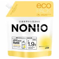 ノニオ(NONIO) マウスウォッシュ ノンアルコール ライトハーブミント つめかえ用 950ml ライオン(LION) | コスメボックス