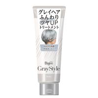 ビゲン(Bigen) グレイスタイル(Gray Style) グレイケア トリートメント つやめきシルバー 200g 白髪用 ホーユー(hoyu) | コスメボックス