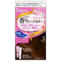 ビゲン(Bigen) 香りのヘアカラー クリーム 5 ブラウン ホーユー(hoyu) 白髪染め | コスメボックス