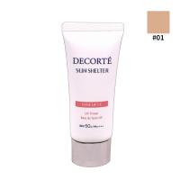 コスメデコルテ サンシェルター マルチ プロテクション トーンアップCC #01 ライトベージュ 35g メール便 再入荷12 | コスメパルフェ