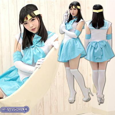 美少女戦士セーラームーン セーラーマーキュリー コスプレ衣装 セーラーマーキュリー コスチューム（レディースファッション