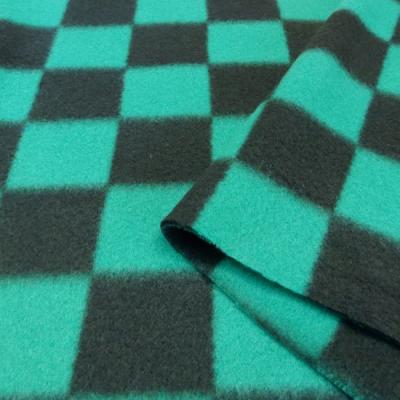 Amazon | 市松模様 黒緑 チェック柄 生地 はぎれ 50cm毎の販売 高級和