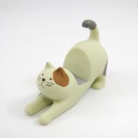 特価concombre　のび猫スマホスタンド（三毛猫） 