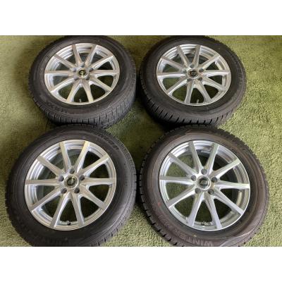 215 60 r17 スタッドレスタイヤ セット（DUNLOP／自動車 冬タイヤ