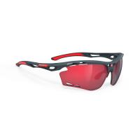 RUDYPROJECT PROPULSE ルディプロジェクト プロパルス チャコールマットフレーム マルチレーザーレッドレンズ | コジーバイシクル Yahoo!店