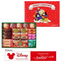 お歳暮 焼き菓子 ギフト 詰め合わせ クリスマスプレゼント ディズニーデザイン　クリスマスギフト（35個入） disney_y コージーコーナー