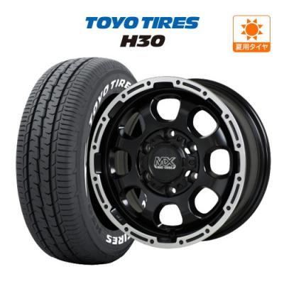 195/80r15 ハイエース（自動車 夏タイヤホイールセット）｜タイヤ