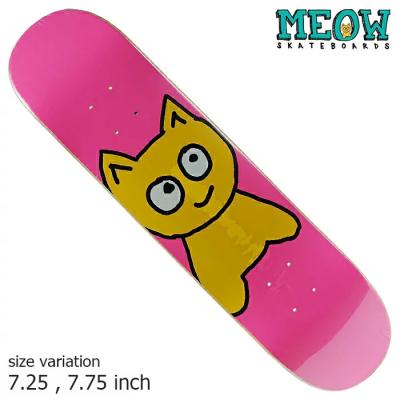 スケートボード MEOW LOGO MINI PURPLE 7.25 MEOW DECK 25 LOGO MINI PURPLE 7.25 – Leapsskateboarding