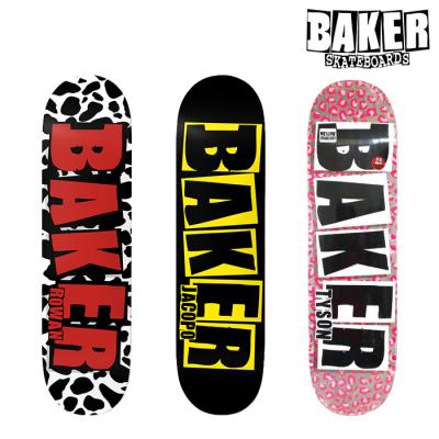 新品未使用！BAKERデッキ 7.3 スケボー デッキ ベイカー BAKER BLAND LOGO DECK WHITE MULTIPLE