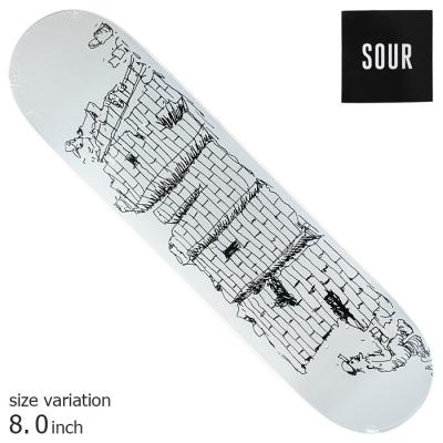 スケボー デッキ sour（色：ホワイト系）のおすすめ人気商品一覧