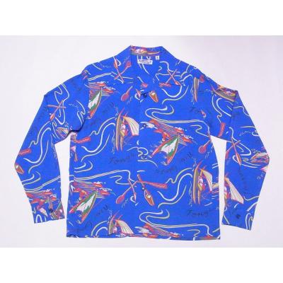 長袖アロハシャツ（東洋エンタープライズ／メンズトップス