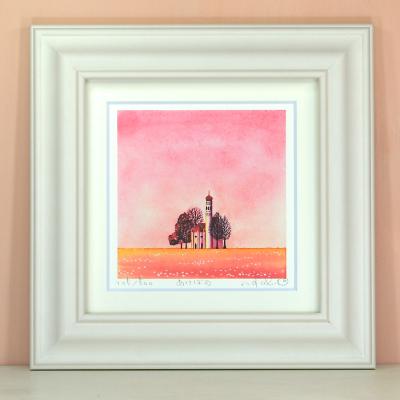 栗乃木ハルミ 絵画 栗乃木ハルミ「pink palace」 - 栗乃木ハルミ（くりのきはるみ