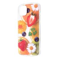 iPhone 15Plus ケース フルーツ 果物 柄 クリア 透明 保護 耐衝撃 スマホ カバー ソフト ビタミン | CROSS ROAD Yahoo!店
