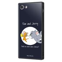 iPhone SE 第3世代 第2世代 8 7 ケース トムとジェリー チーズ 耐衝撃カバー KAKU ハイブリッド 四角 スクエア かわいい 可愛い オシャレ キャラ | CROSS ROAD Yahoo!店