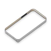 iPhone 12 12Pro バンパー シルバー ケース カバー アルミニウム バンパー 保護 シンプル おしゃれ オシャレ PGA | CROSS ROAD Yahoo!店