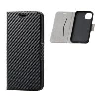 エレコム iPhone11 ケース カバー 手帳 フラップ マグネット カード 収納 スタンド 薄型 スリム ブラック PM-A19CPLFUCB | CROSS ROAD Yahoo!店