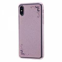 iPhone X TPUソフトケース ピンク カバー ジュエラ キラキラ 保護 ストラップホール イングレム RT-P16C6-P | CROSS ROAD Yahoo!店