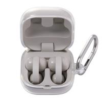 SONY LinkBuds Clip ワイヤレスイヤホン ケース ソフト 耐衝撃 カバー 落下防止 カラビナ付き クリア | CROSS ROAD Yahoo!店