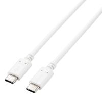 エレコム Type-Cケーブル USB-C → USB-C 充電 データ転送用 PD対応 最大100W 5A USB2.0 コンパクトコネクタ 2m ホワイト ELECOM | CROSS ROAD Yahoo!店